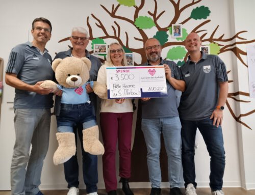 Spendenübergabe Alte Herren an das Kinderhospiz Westerwald