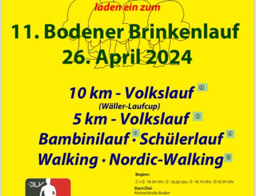 Bodener Brinkenlauf am 26.04.2024