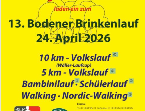 13. Brinkenlauf am 24.04.2026